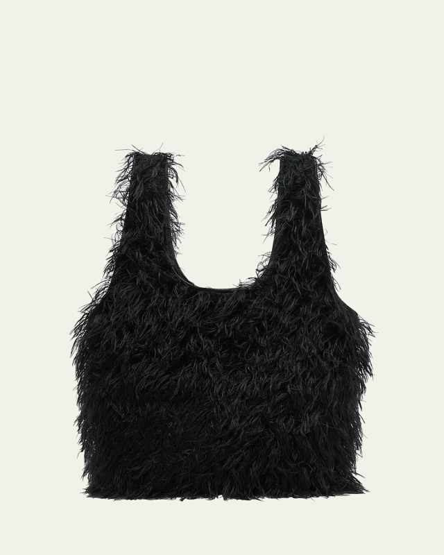 Marche Fuzzy Hobo Bag